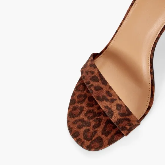 🆕 Lorelai Leopard Print Block Heeled Sandal (Size 7.5)