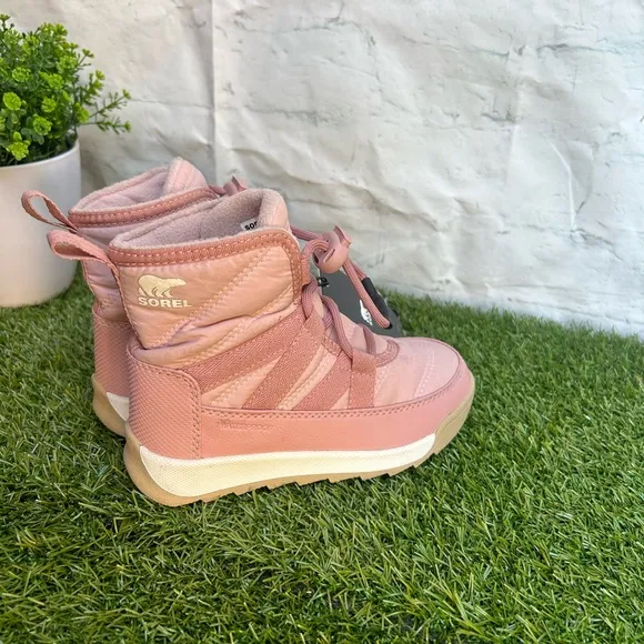 - SORELKids' Whitney I Short Waterproof InsulatedBoot in Eraser Pink/Gum 10