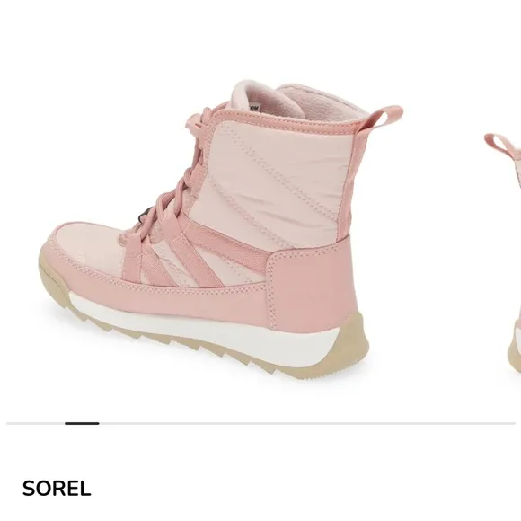 - SORELKids' Whitney I Short Waterproof InsulatedBoot in Eraser Pink/Gum 10