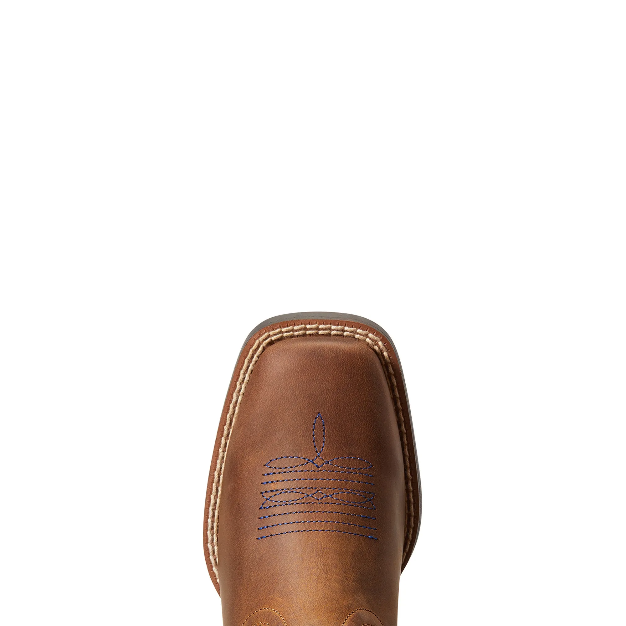 10040247 Ariat Kids Double Kicker Distressed Brown/Stone Blue