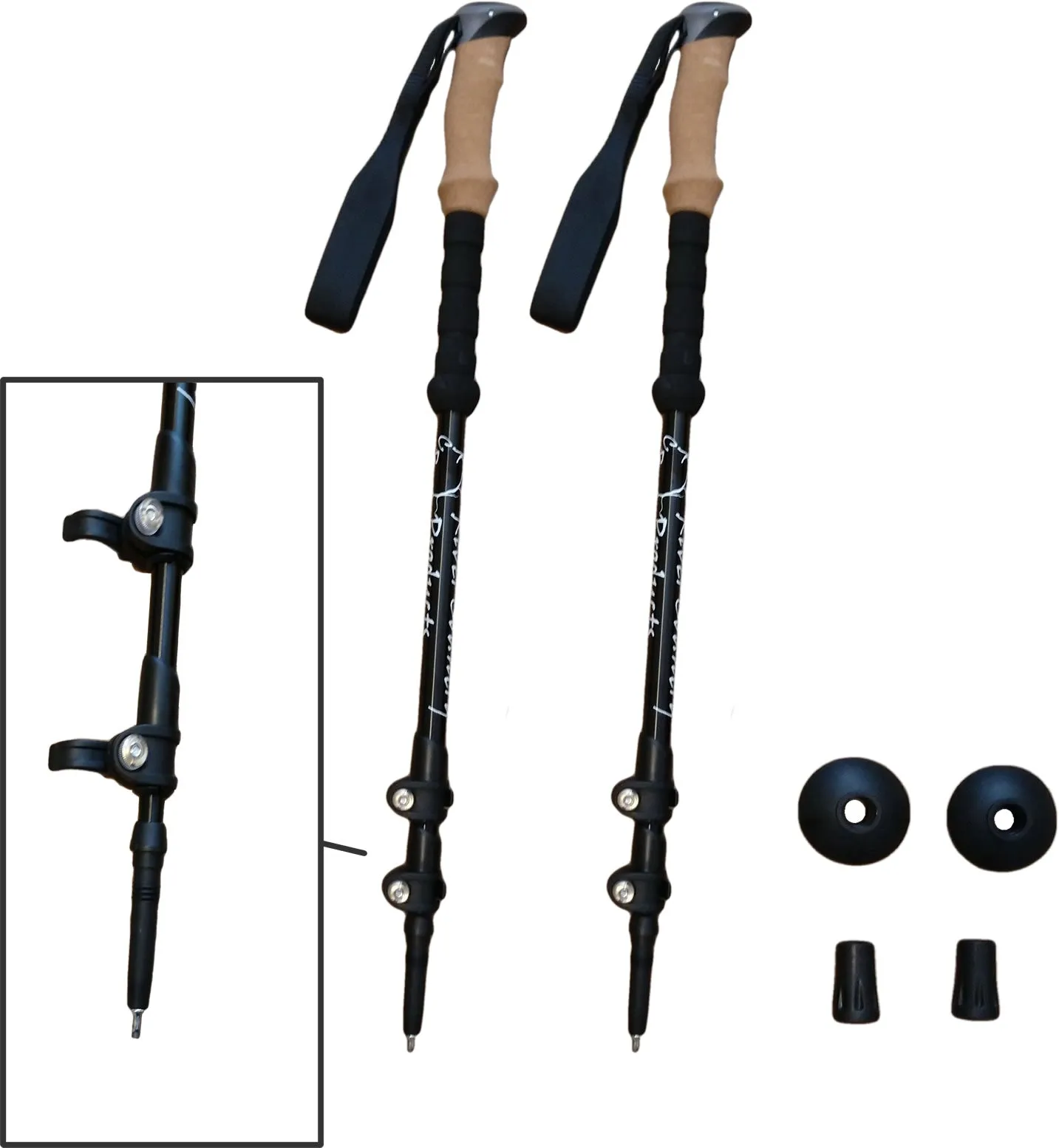 20 percent Carbon Mix Trekking Poles