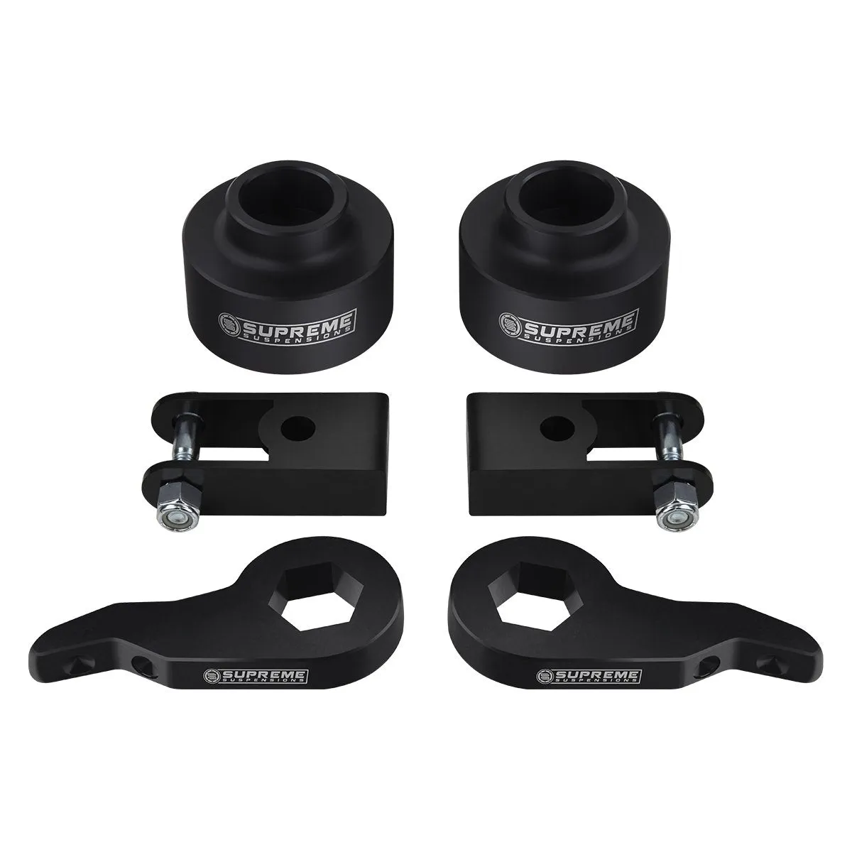 2000-2006 Chevy Tahoe Full Suspension Lift Kit & Shock Extenders 4WD