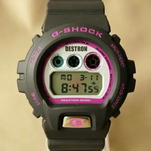 2007 CASIO G-SHOCK DW-6900FS TRANS FORMERS EDTION "DESTRON" MINT