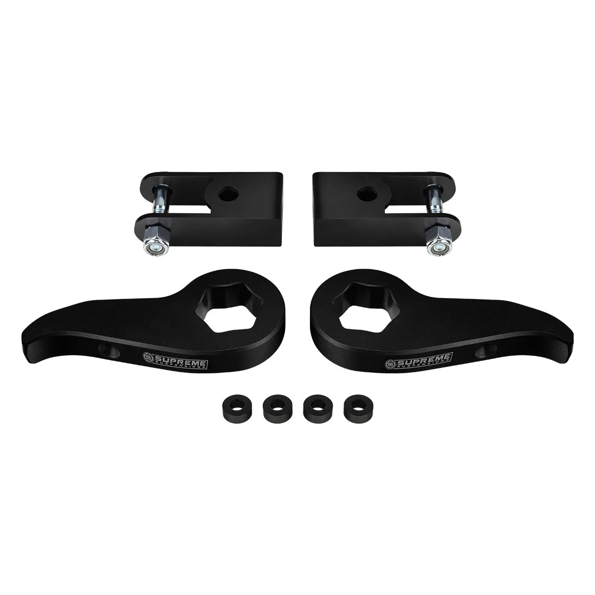 2011-2019 GMC Sierra 3500HD Front Suspension Lift Kit & Shock Extenders 4WD 4x4