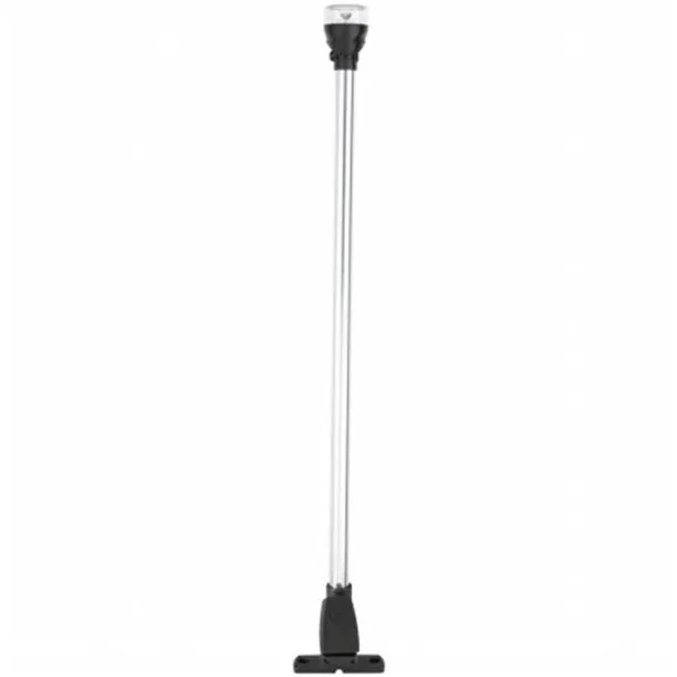 5557-P12A7 Attwood Marine Light Armor LED 12" Fold-Down All-Round Light