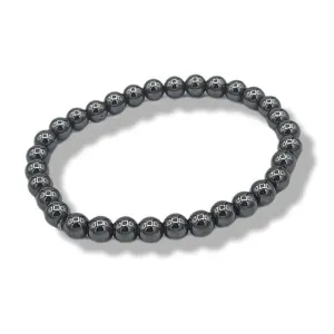 6mm Bracelet Hematite