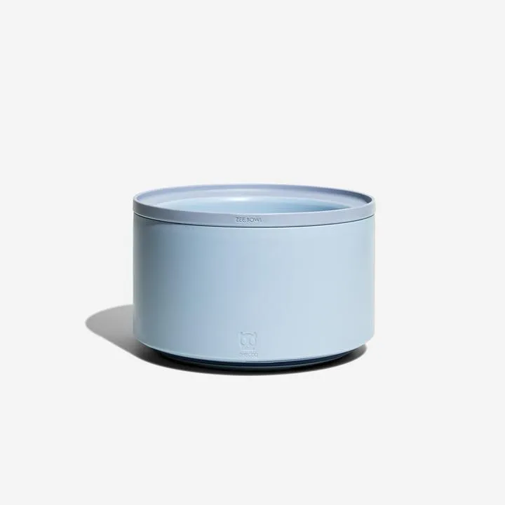 Adjustable Height Dog Bowl - Light Blue