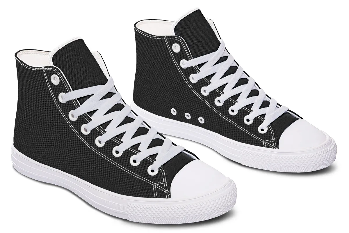 All Black - High Tops