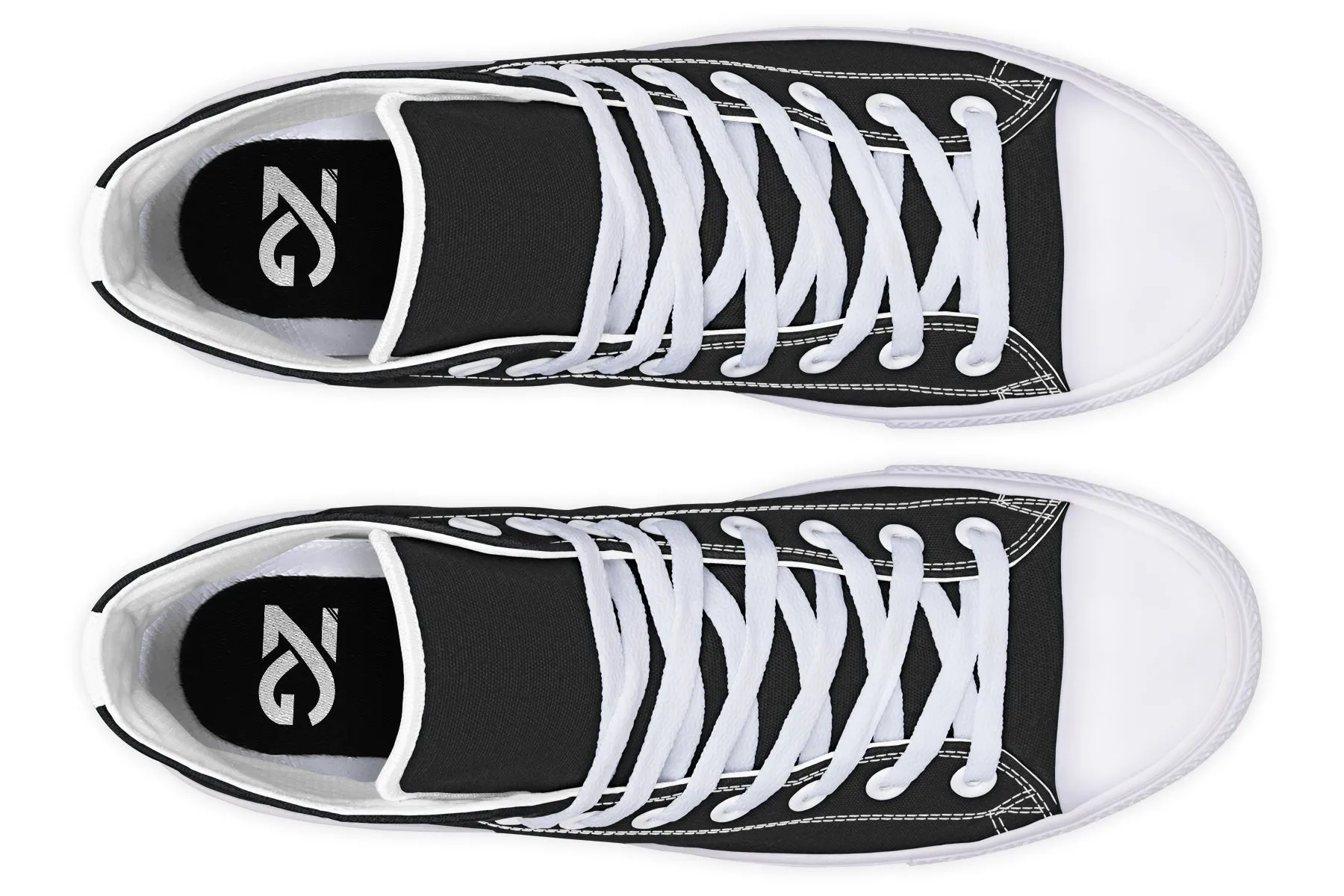 All Black - High Tops