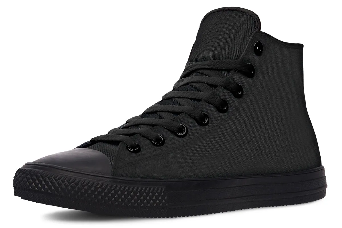 All Black - High Tops