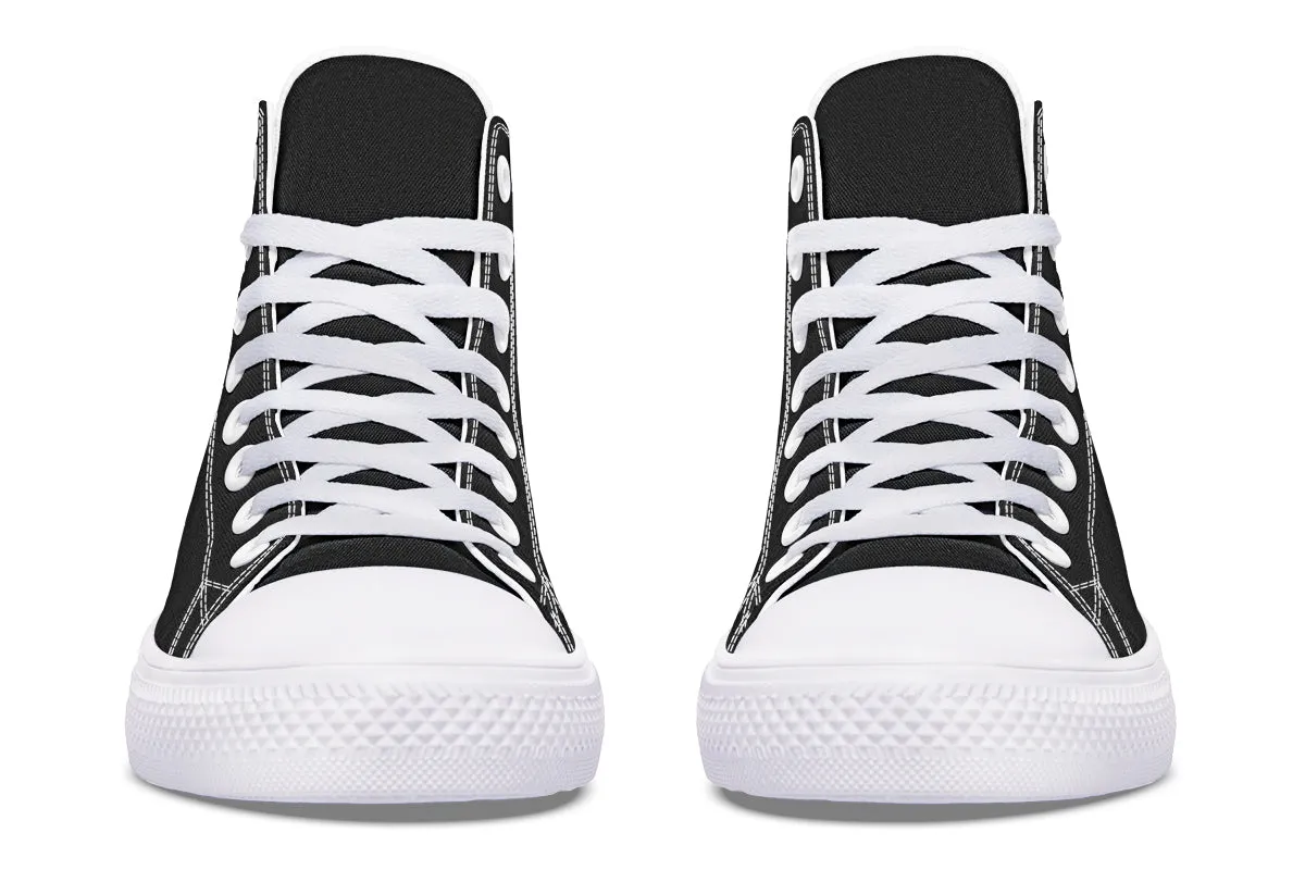 All Black - High Tops
