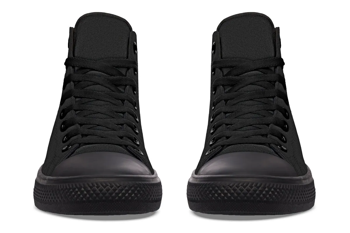 All Black - High Tops