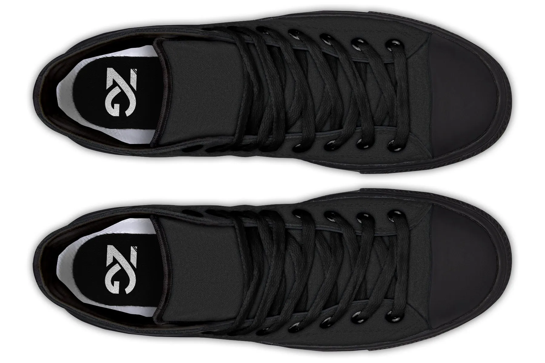 All Black - High Tops