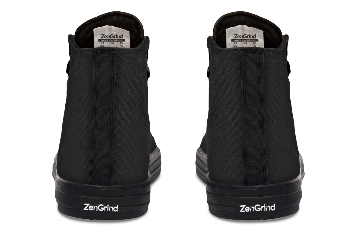 All Black - High Tops