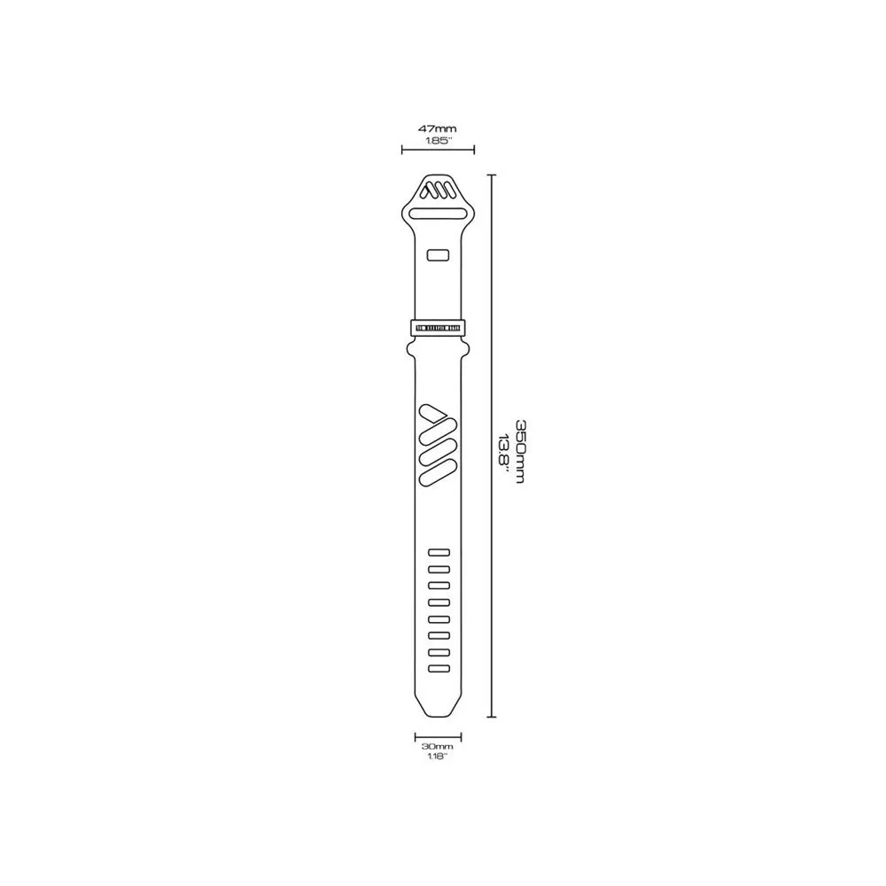 All Mountain Style AMS OS Strap Silicona 60A Green