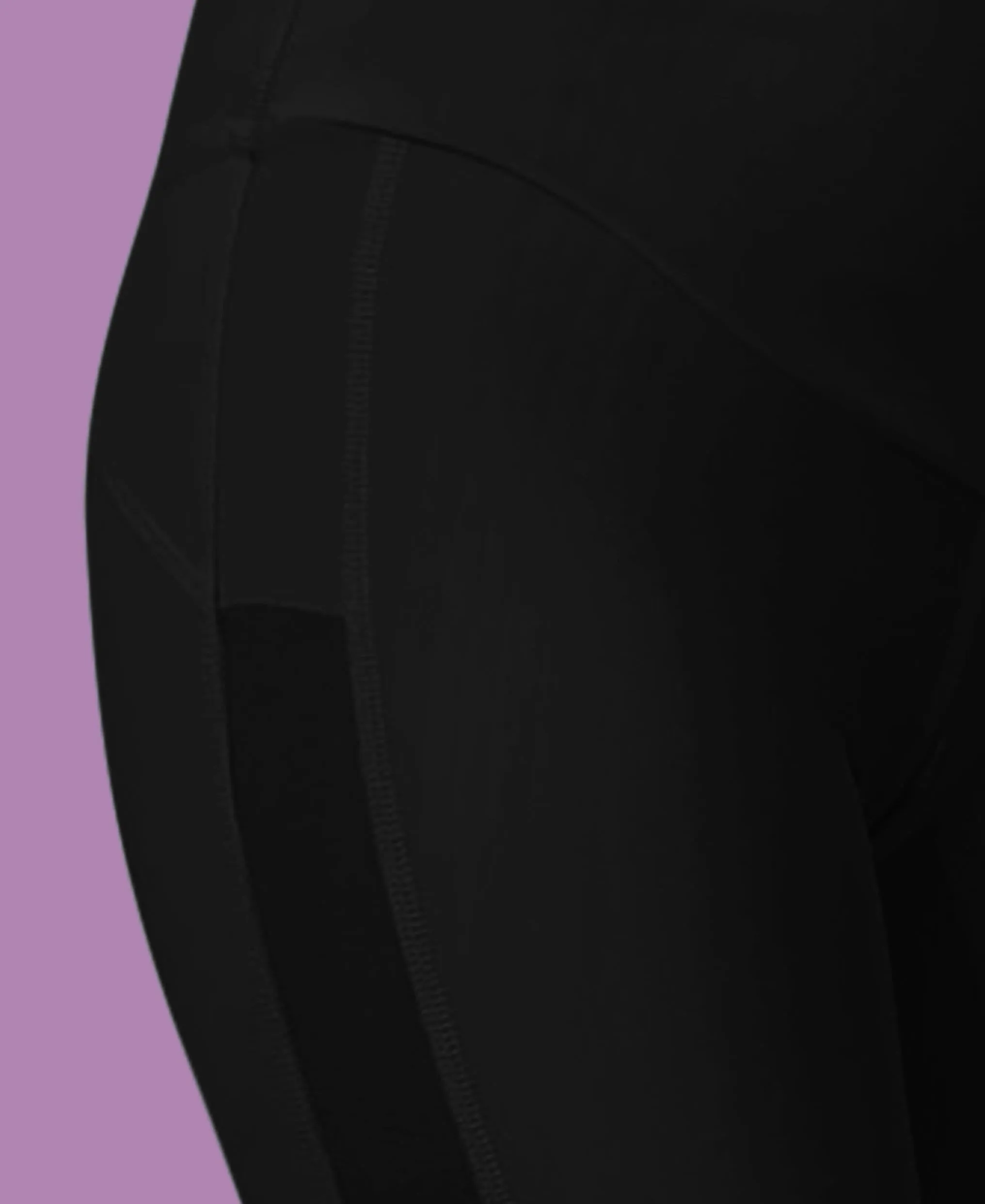 B-Confident Recycled Material Cycling Short | Black