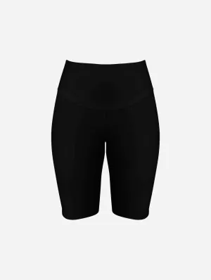 B-Confident Recycled Material Cycling Short | Black