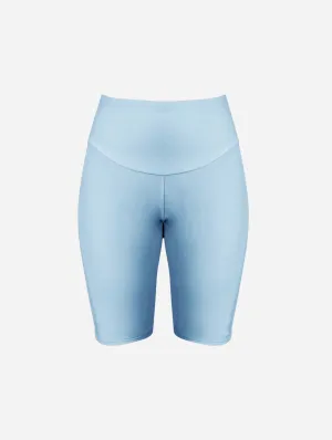 B-Confident Recycled Material Cycling Short | Cool Blue