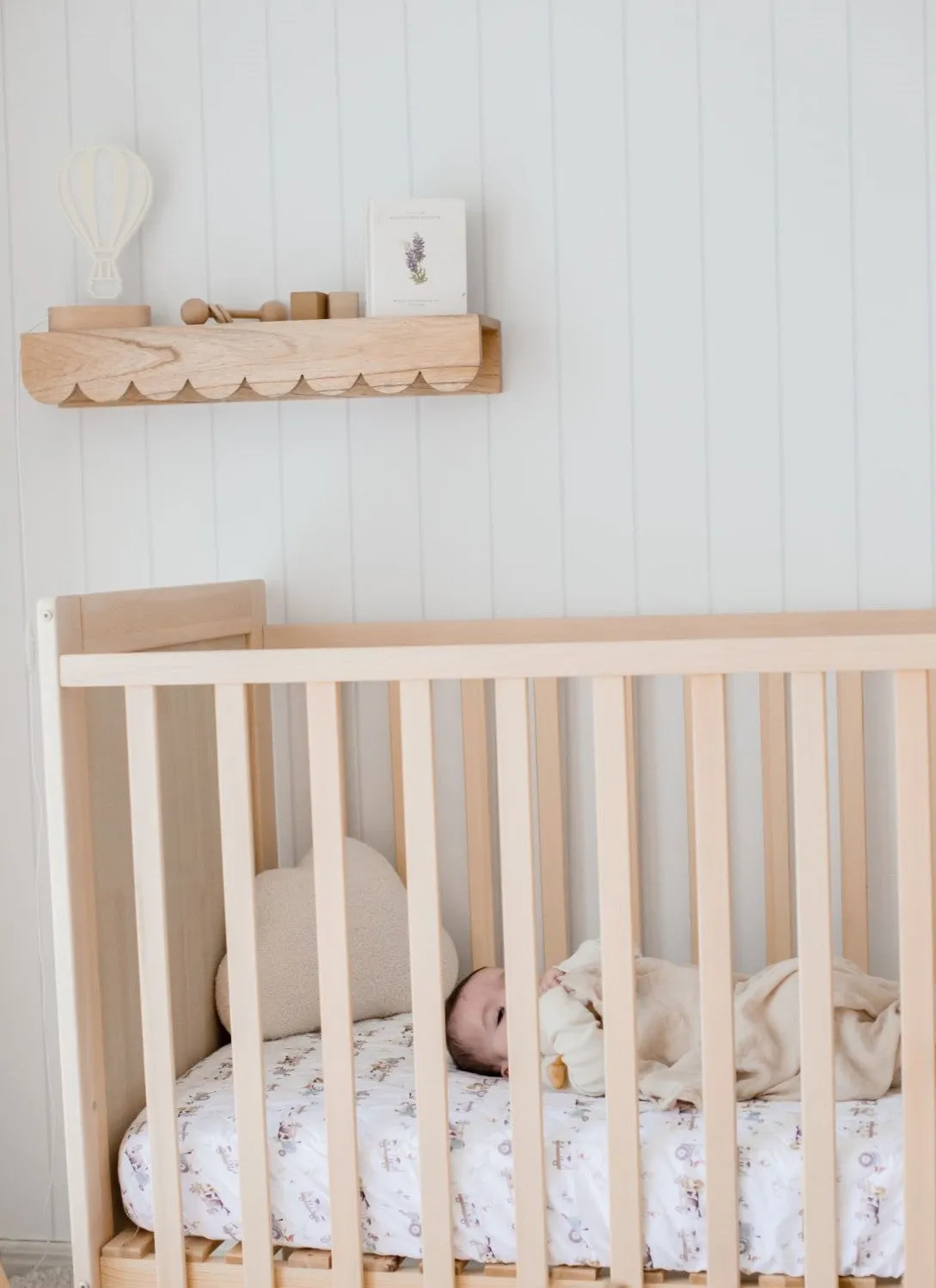 Bambella 2-in-1 Waterproof Cot Sheet & Mattress Protector | Oakwood Farm