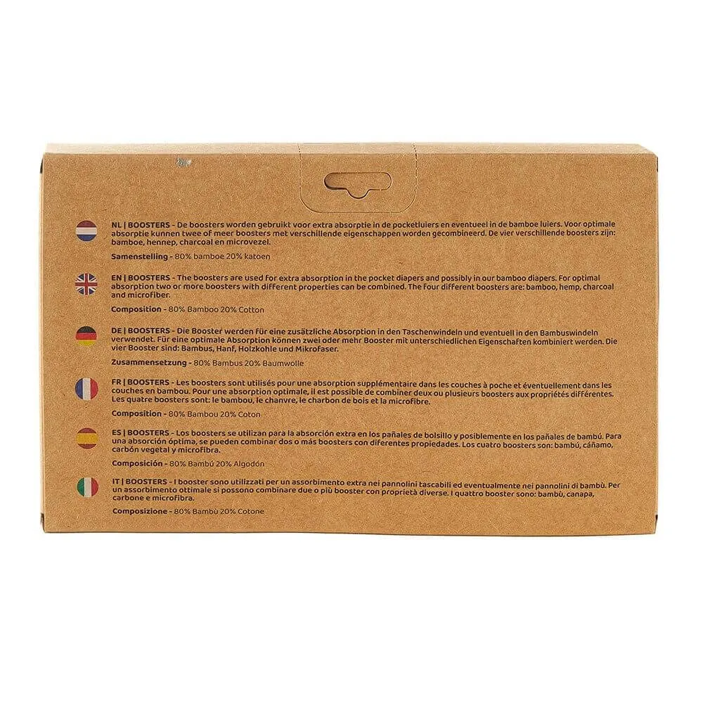 Bamboo booster set - 4 pack