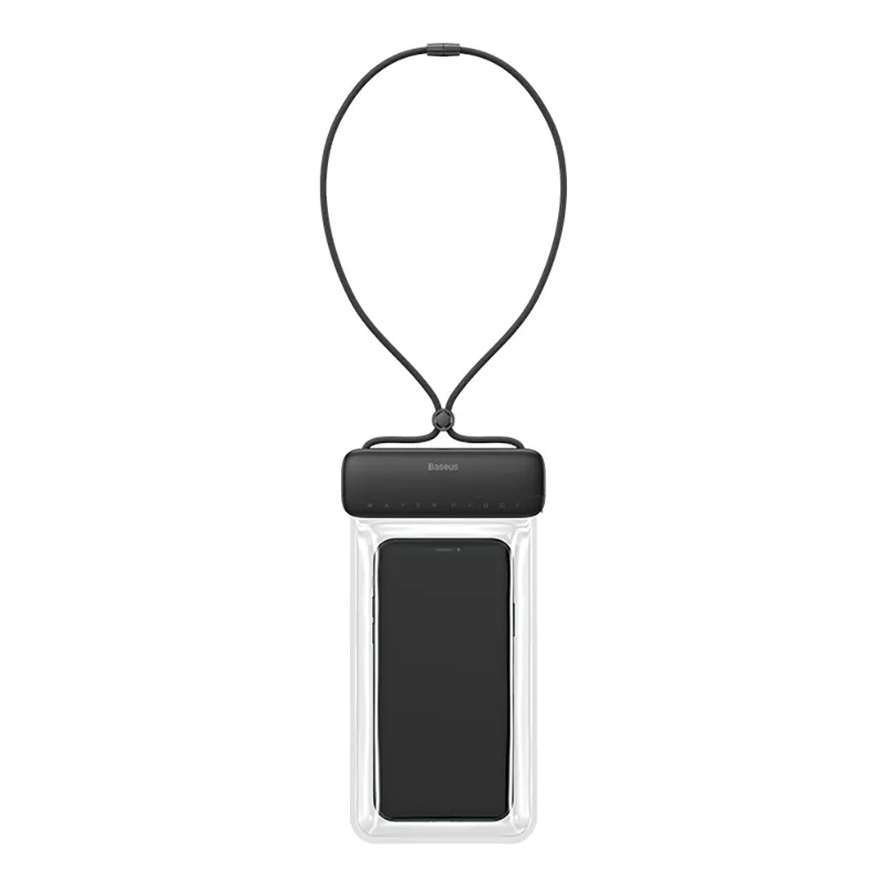 Baseus Let's Go Slide Cover Waterproof Phone Pouch - Gray   Black