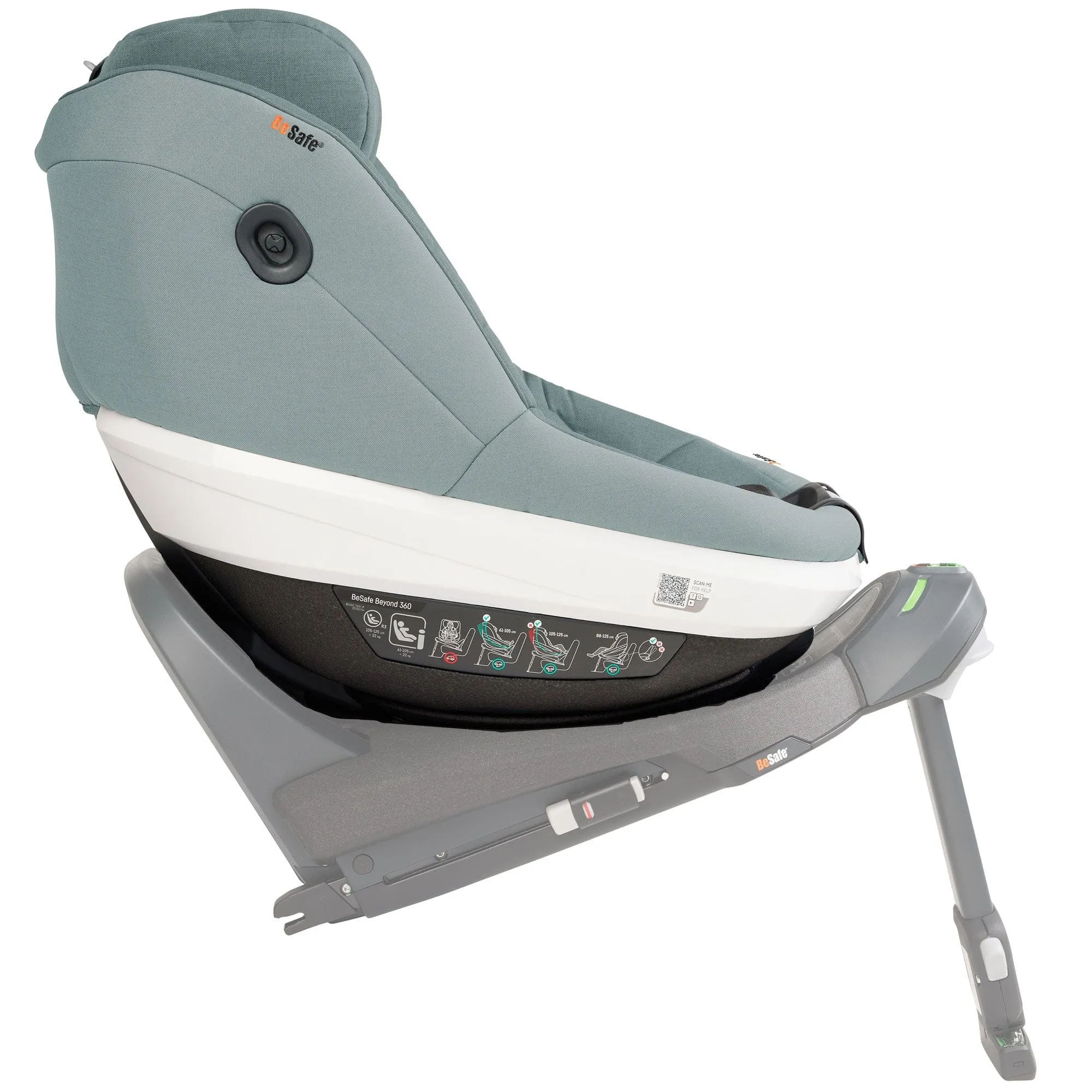 BeSafe Beyond 360 Car Seat in Sea Green Melange