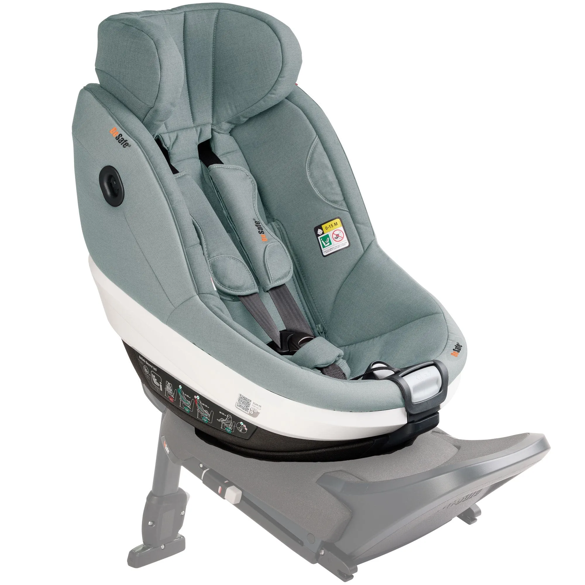 BeSafe Beyond 360 Car Seat in Sea Green Melange