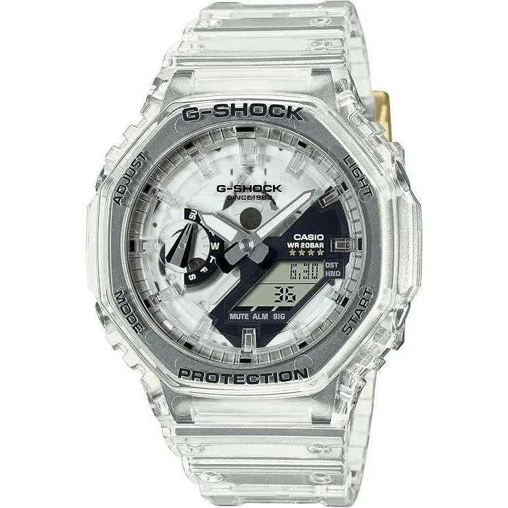 CASIO G-SHOCK 40TH ANNIVERSARY CLEAR REMIX LIMITED MODEL MEN WATCH GA-2140RX-7AJR