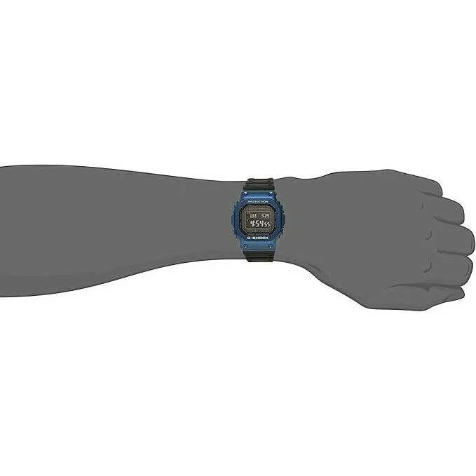 CASIO G-SHOCK BLUETOOTH RADIO SOLAR DIGITAL BLACK & BLUE MEN WATCH GMW-B5000G-2JF