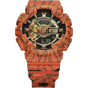 CASIO G-SHOCK DRAGON BALL Z COLLABORATION MODEL ANALOG DIGITAL MEN WATCH GA-110JDB-1A4JR