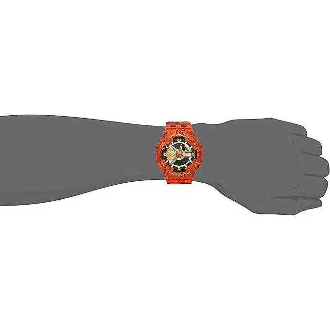 CASIO G-SHOCK DRAGON BALL Z COLLABORATION MODEL ANALOG DIGITAL MEN WATCH GA-110JDB-1A4JR