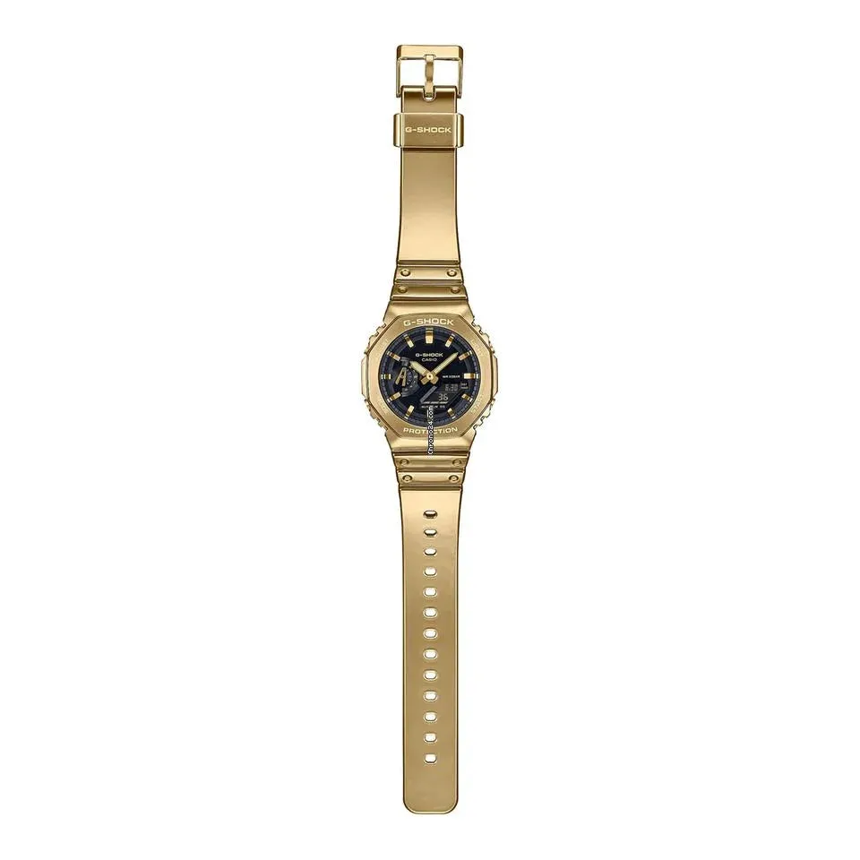 CASIO G-shock FINE METALLIC SERIES World Time Alarms Digital Analog GM-2100YMG-9AJF