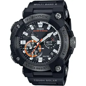 CASIO G-SHOCK FROGMAN BLUETOOTH RADIO SOLAR BLACK & ORANGE MEN WATCH GWF-A1000XC-1AJF