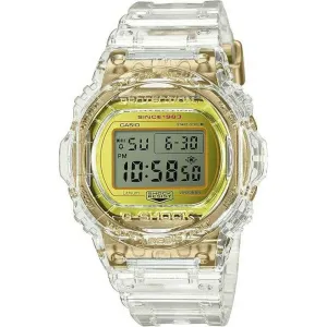 CASIO G-SHOCK GLACIER GOLD CLEAR DIGITAL MEN WATCH DW-5735E-7JR