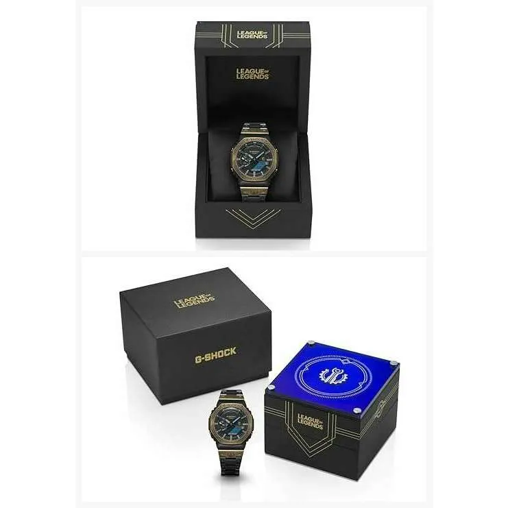 CASIO G-SHOCK LEAGUE OF LEGENDS COLLABORATION BLACK MEN WATCH GM-B2100LL-1AJR