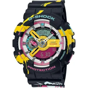 CASIO G-SHOCK LEAGUE OF LEGENDS COLLABORATION MULTICOLORED MEN WATCH GA-110LL-1AJR