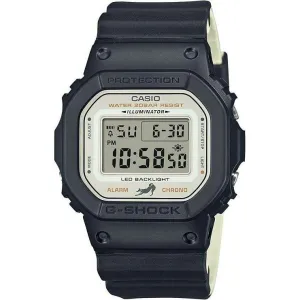 CASIO G-SHOCK MADE IN JAPAN MODEL SHIBAINU DOG DIGITAL BLACK MEN WATCH DW-5600SHB-1JR