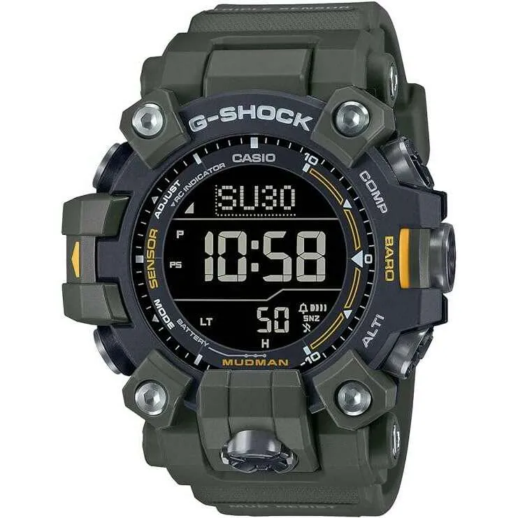 CASIO G-SHOCK MASTER OF G SERIES MUDMAN DIGITAL KHAKI MEN WATCH GW-9500-3JF