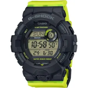 CASIO G-SHOCK MID-SIZE MODEL DIGITAL DIAL BLACK & YELLOW MEN WATCH GMD-B800SC-1BJF