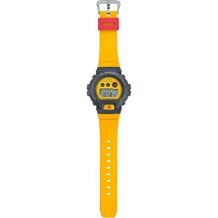 CASIO G-SHOCK MID-SIZE MODEL YELLOW & GREY DIGITAL LADIES WATCH GMD-S6900Y-9JF