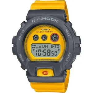CASIO G-SHOCK MID-SIZE MODEL YELLOW & GREY DIGITAL LADIES WATCH GMD-S6900Y-9JF