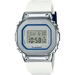 CASIO G-SHOCK PRECIOUS HEART SELECTION MID-SIZE MODEL METAL COVERED WHITE MEN WATCH GM-S5600LC-7JF