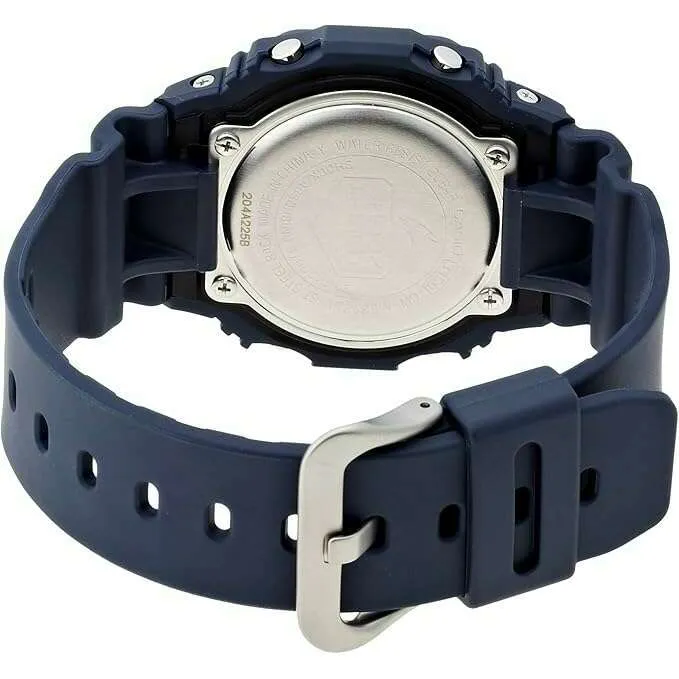 CASIO G-SHOCK RADIO SOLAR BLUE & BLACK DIGITAL MEN WATCH GW-M5610NV-2JF