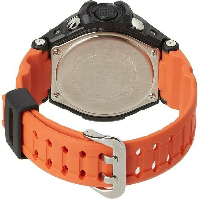 CASIO G-SHOCK SKY COCKPIT ANALOG DIGITAL ORANGE & BLACK MEN WATCH GA-1000-4A