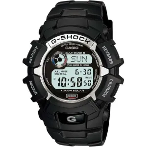 CASIO G-SHOCK SOLAR RADIO BLACK RESIN STRAP DIGITAL DIAL MEN WATCH GW-2310-1JF