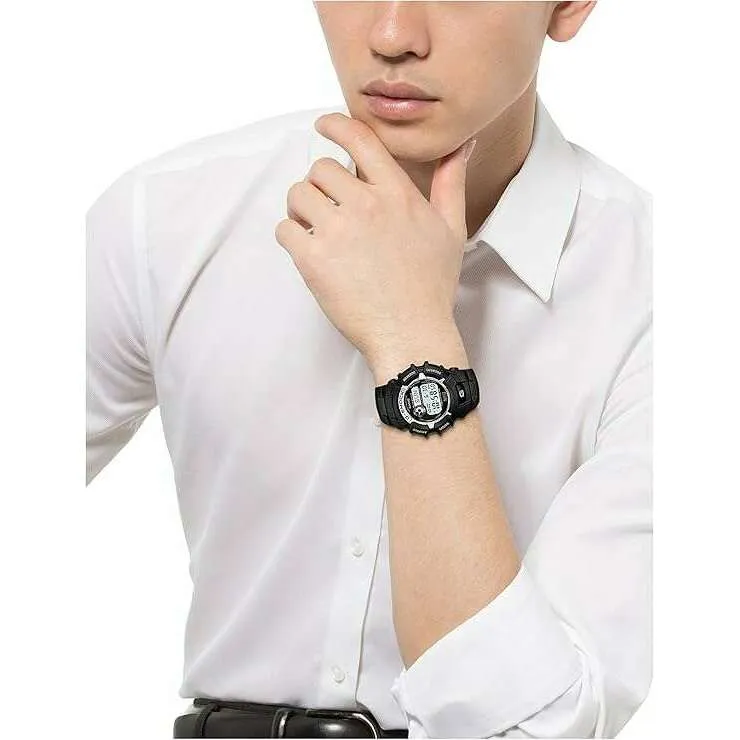 CASIO G-SHOCK SOLAR RADIO BLACK RESIN STRAP DIGITAL DIAL MEN WATCH GW-2310-1JF