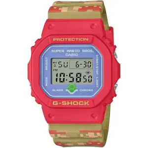 CASIO G-SHOCK SUPER MARIO BROTHERS COLLAB MODEL MULTICOLORED MEN WATCH DW-5600SMB-4JR