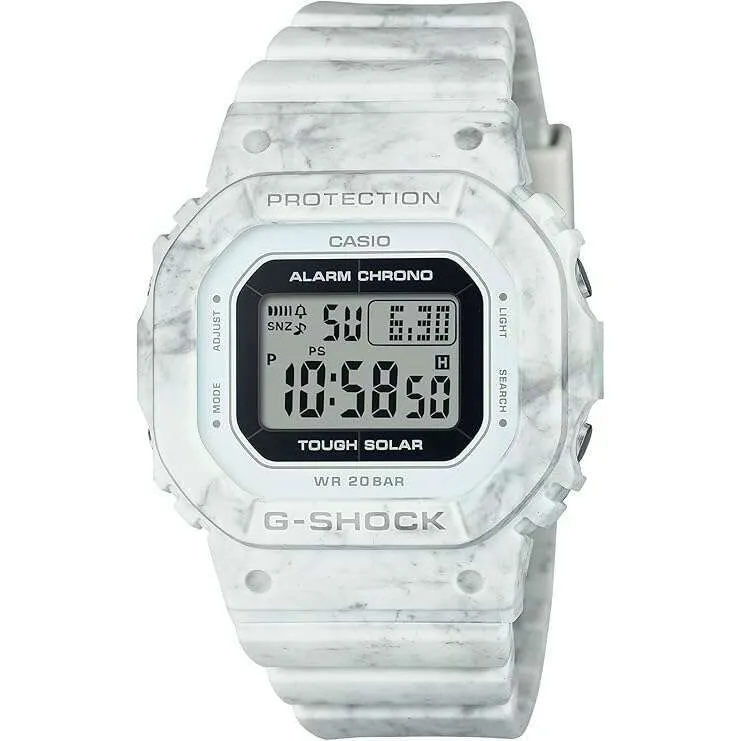 CASIO G-SHOCK WEB-EXCLUSIVE TOUGH SOLAR WHITE DIGITAL LADIES WATCH GMS-S5600RT-7JF