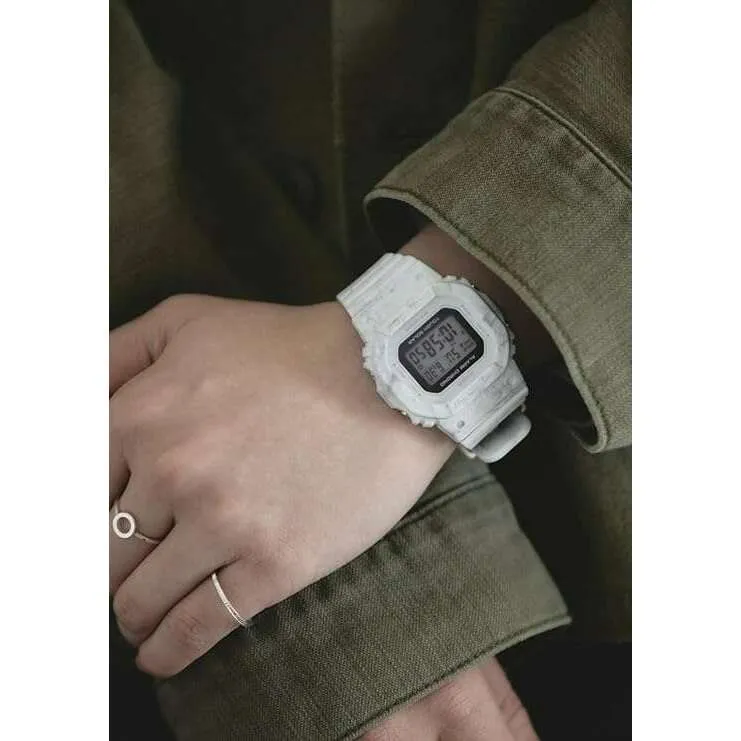 CASIO G-SHOCK WEB-EXCLUSIVE TOUGH SOLAR WHITE DIGITAL LADIES WATCH GMS-S5600RT-7JF