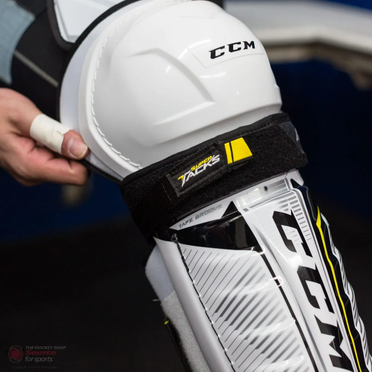 CCM Super Tacks AS1 Senior Hockey Shin Guards